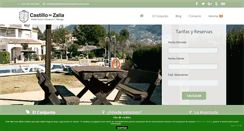 Desktop Screenshot of castillodezaliaconjuntorural.com